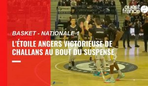 VIDÉO - Basket. En NM1, Angers s'impose en deux temps contre Challans