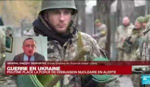 Guerre en Ukraine : "On ne doit pas oublier que la porte du feu nucléaire est ouverte"