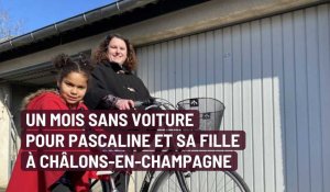 Un mois sans voiture pour Pascaline et sa fille à Châlons-en-Champagne