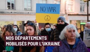 Nos départements mobilisés pour l'Ukraine