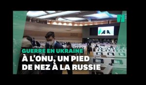 La Russie boycottée à l'ONU, Lavrov a fait son discours face à une salle quasi vide