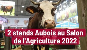 2 stands Aubois au Salon de l'Agriculture