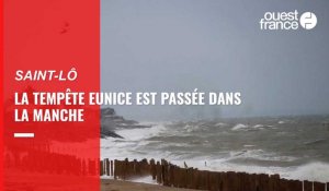 VIDEO. La tempête Eunice est passée dans la Manche