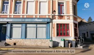 Quentin Vincent ouvre son restaurant à Aire-sur-la-Lys
