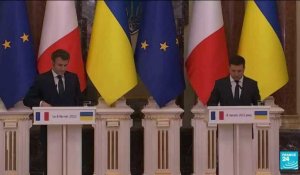 Replay : la conférence de presse d'Emmanuel Macron et Volodimir Zelensky à Kiev