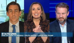 États-Unis : début de la mise en ligne du réseau "Truth social" lancé par Donald Trump