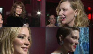 Cinéma: les stars arrivent à la cérémonie des César