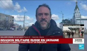 Barricades, briques de béton... "La résistance s'organise en Ukraine"