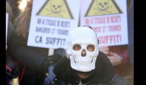 Hersin-Coupigny: des centaines de marcheurs pour dire non aux déchets de Suez