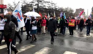Entre 150 et 200 manifestants dans les rues de Saint-Quentin pour réclamer de meilleurs salaires