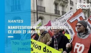 VIDÉO. À Nantes, 3 000 personnes dans la rue pour la manifestation interprofessionnelle