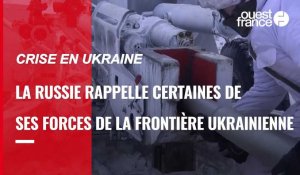VIDÉO. Crise en Ukraine : la Russie confirme le début d’un retrait militaire planifié à la frontière