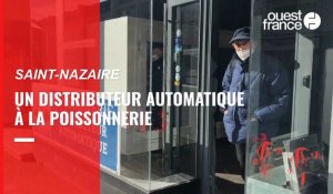 VIDEO. Un distributeur automatique de poissons à Saint-Nazaire