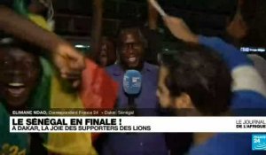 CAN-2022 : À Dakar, scènes de liesse après la qualification du Sénégal en finale