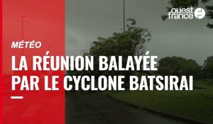 VIDÉO. Cyclone Batsirai :  l'île de La Réunion reste placée en alerte rouge 