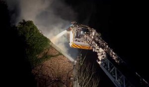 Jeumont : une maison abandonnée ravagée par un incendie