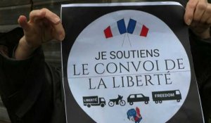 Les "convois de la liberté" en route pour Paris