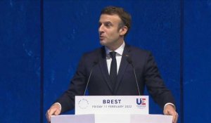 Sommet "Un océan": Macron promet "des engagements" et "un agenda essentiel pour 2022"