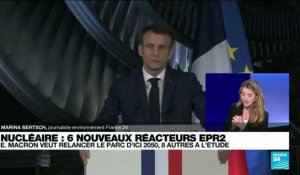 Emmanuel Macron présente son plan pour l'avenir énergétique de la France