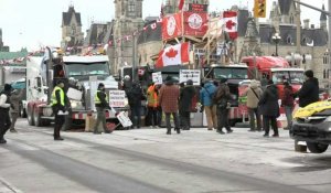 Canada: la police ordonne aux manifestants d'Ottawa de partir