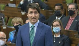 Canada: cette contestation n'a plus rien de "pacifique" (Trudeau)
