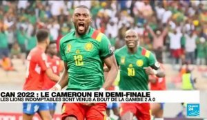CAN-2022 : Le Cameroun domine la Gambie (2-0) et file en demi-finale