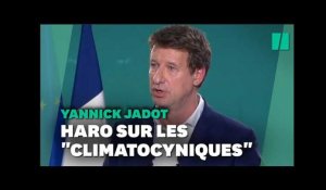 Le programme de Yannick Jadot pour "dégager les climato-sceptiques des ministères"