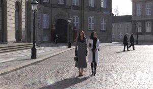 La duchesse de Cambridge rencontre la princesse héritière du Danemark à Copenhague