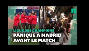 Avant la Ligue des champions, les supporters de Manchester United chahutés à Madrid