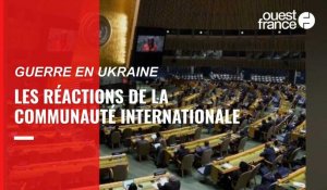 VIDÉO. Guerre en Ukraine : la communauté internationale réagit 