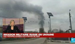 Invasion russe en Ukraine : "jusqu'ic, ce sont surtout des positions militaires qui ont été visées"