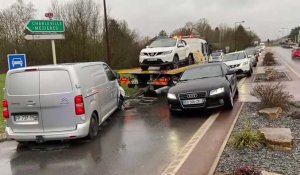 Bazeilles: accident entre deux véhicules après un refus d'obtempérer