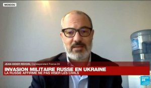 Invasion russe en Ukraine : les Russes "sidérés" par l'ampleur de l'attaque