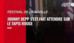 Festival de Deauville. Après son retard, Johnny Depp se rattrape auprès de ses fans
