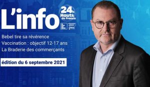 Le JT des Hauts-de-France du 6 septembre 2021