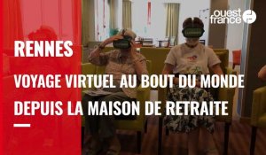 Rennes. Quand les séniors se mettent à la réalité virtuelle pour voyager