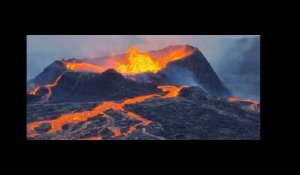 Tour de l'Islande à vélo : le Macairois Yanice Rairat a découvert le volcan  Fagradalsfjall