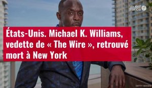 VIDÉO. Michael K. Williams, vedette de « The Wire », retrouvé mort à New York