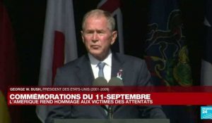 'Aujourd'hui nous partageons notre tristesse' déclare George W. Bush pour les 20 ans du 11-Septembre