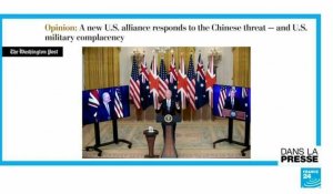 Accord de sécurité Etats-Unis/Australie/Royaume-Uni: "Une gifle monumentale pour la France"