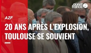 VIDÉO. Toulouse : 20 ans après, une cérémonie en mémoire des victimes de l'explosion de l'usine AZF