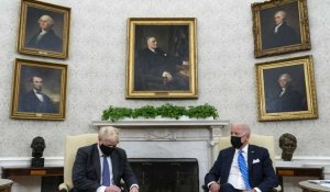 Pacte Aukus : Boris Johnson reçu à la Maison Blanche