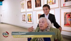 Maya Picasso, fille du peintre Pablo Picasso, évoque son père