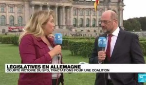 Législatives en Allemagne : pour pouvoir former un gouvernement, le SPD va devoir négocier