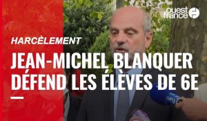 VIDÉO. « Rappelez-vous quand vous étiez en sixième vous-même » : Jean-Michel Blanquer dénonce le phénomène #Anti2010
