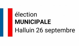 Election municipale à Halluin le 26 septembre 2021
