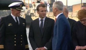 "Mensonge, duplicité, crise grave" : Paris ne décolère pas dans l'affaire des sous-marins