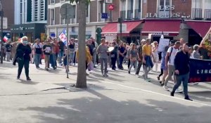 Manif anti-pass sanitaire à Beauvais le 18 septembre