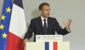 Macron: les consultations de psychologues remboursées sur prescription dès l'âge de 3 ans