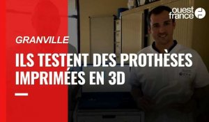 VIDÉO. Des prothèses imprimées en 3D testées à Granville